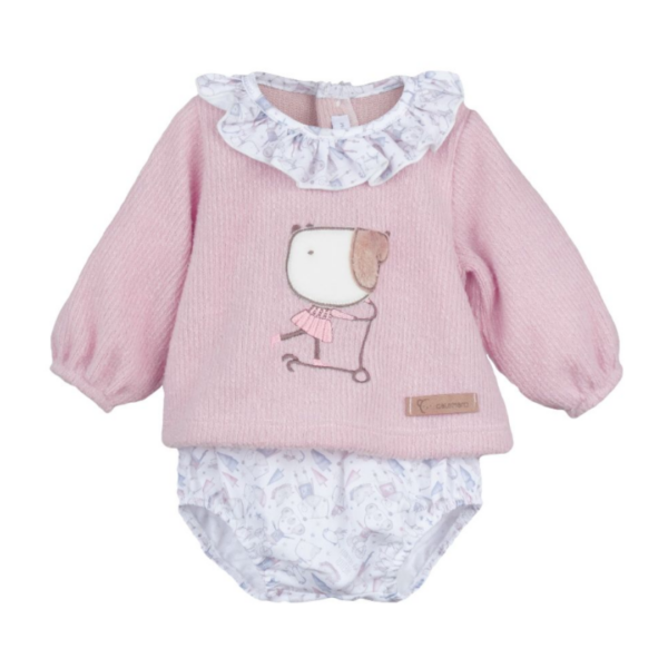 Conjunto pololo navia rosa