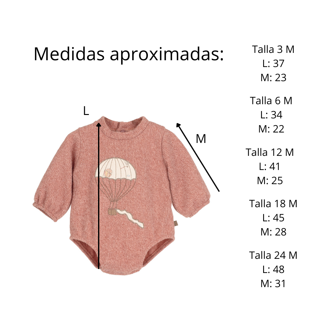 anemoi rosa pelele medidas