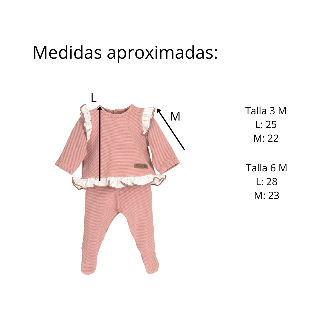 cefiro polaina rosa medidas