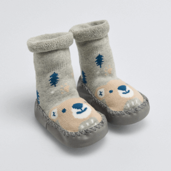 Calcetines zapatilla osito