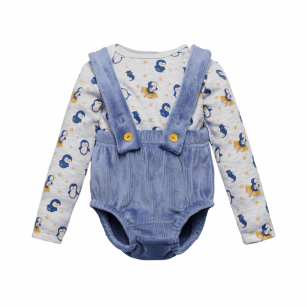 Conjunto peto pingüino