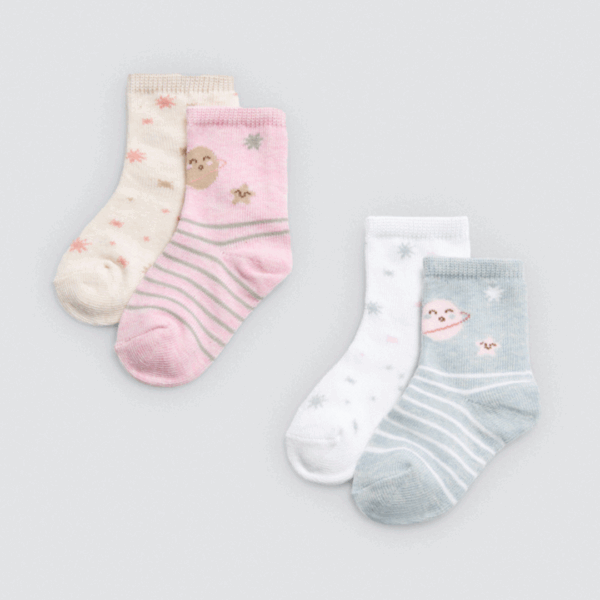 Calcetines bebe universo