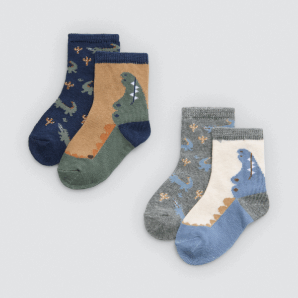 Calcetines bebe cocodrilo