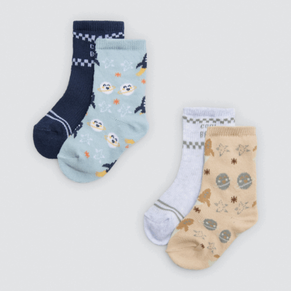 Calcetines bebe planetas