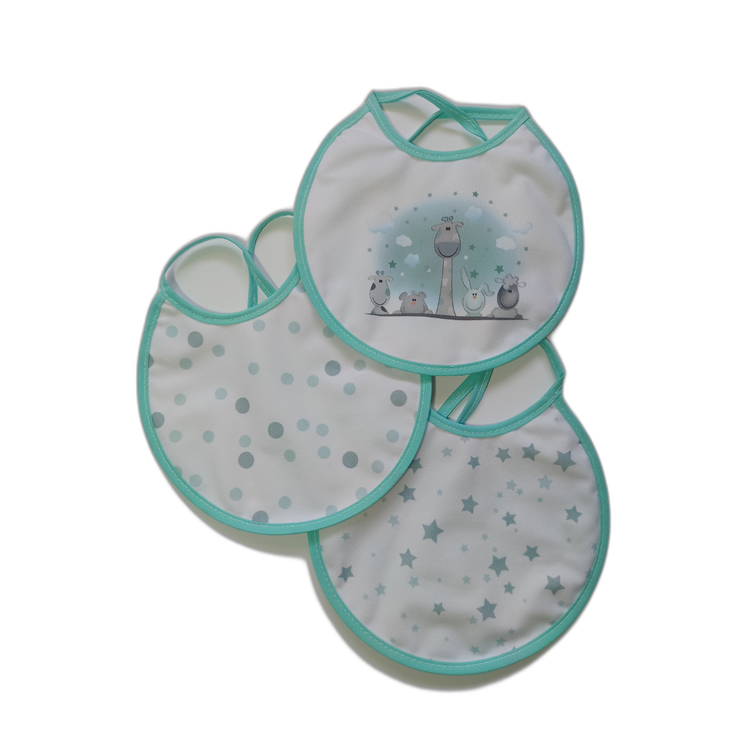 BABERO BABY PASITOS VERDE