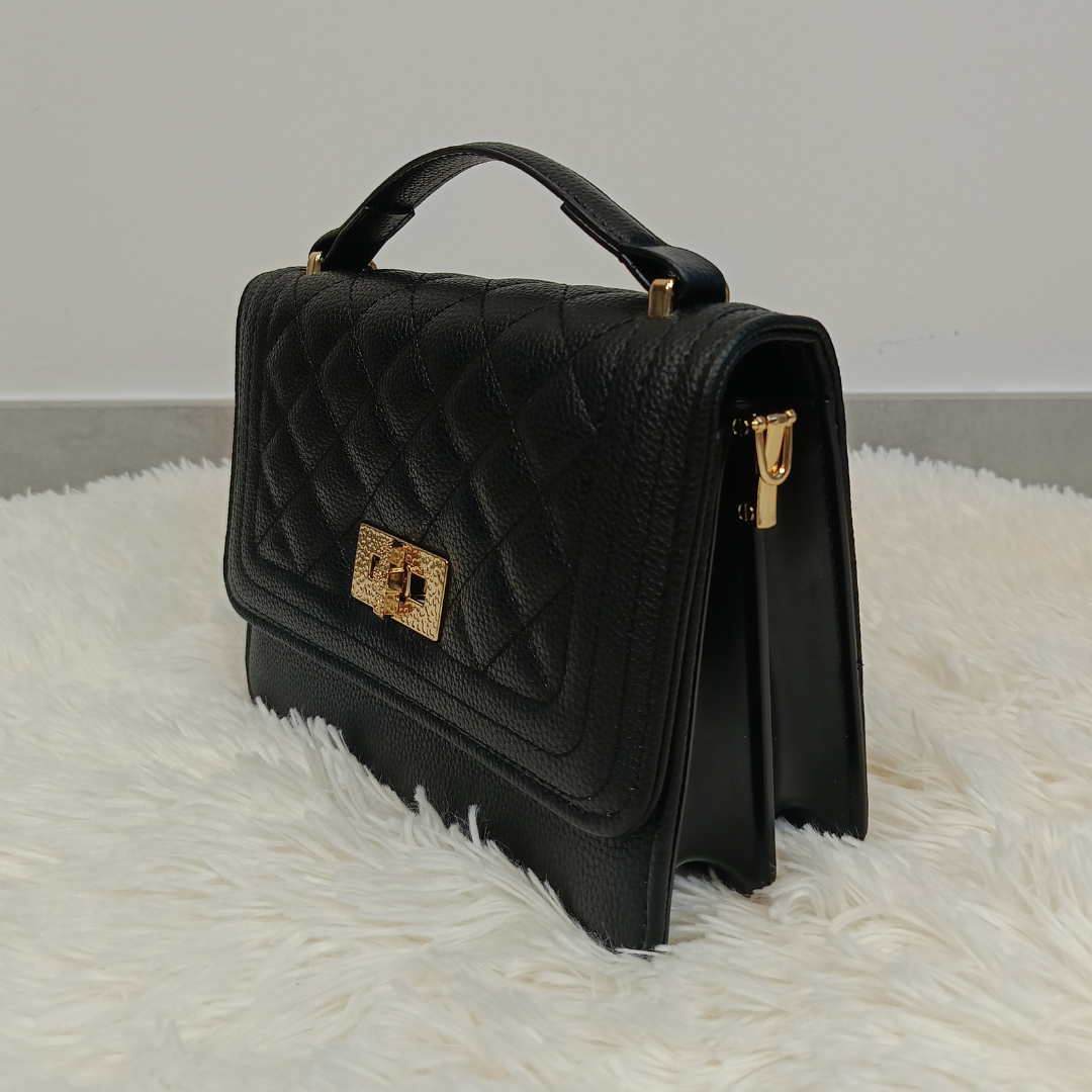 BOLSO ROMBOS BLACK 1155 2
