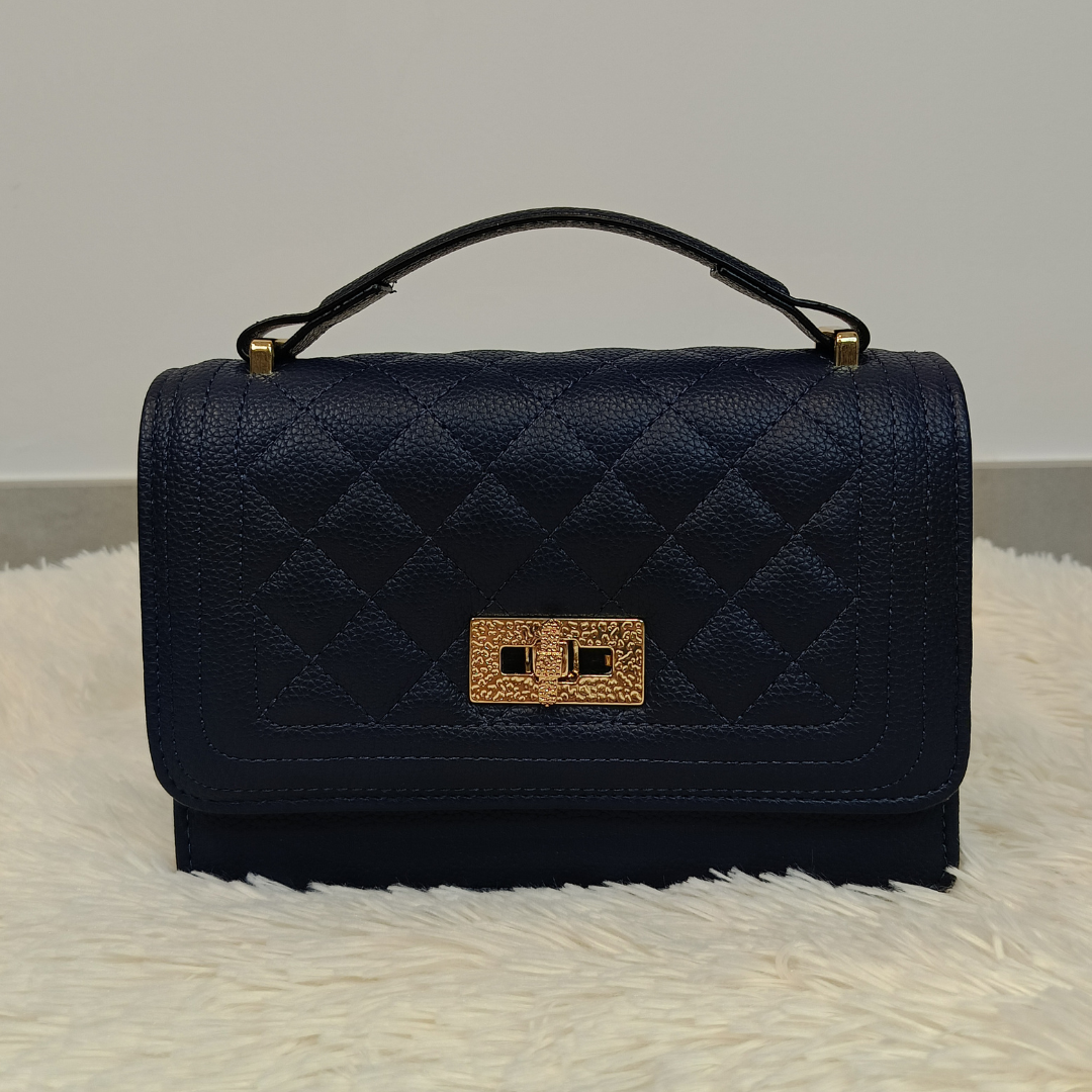 BOLSO ROMBOS BLUE 1155 1