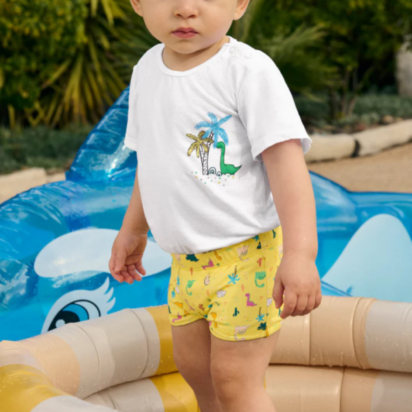 Conjunto baño dinosaurios